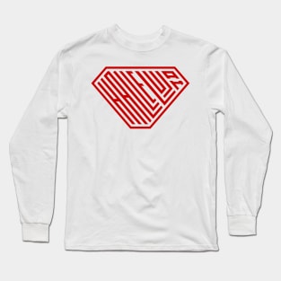 Hallelujah SuperEmpowered (Red) Long Sleeve T-Shirt